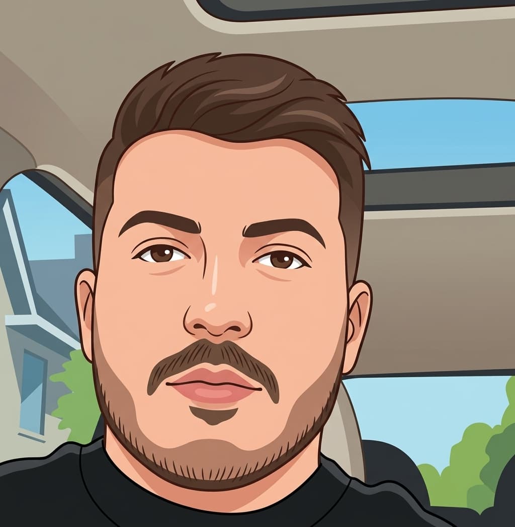 Illustratief portret van de eigenaar van FL Vakmontage